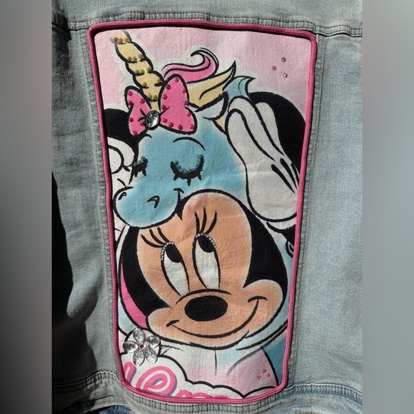 Disney - One of a Kind, Unique - Item Name: (Minnie) Pink Pony Jacket - denim - Picture 14 of 16